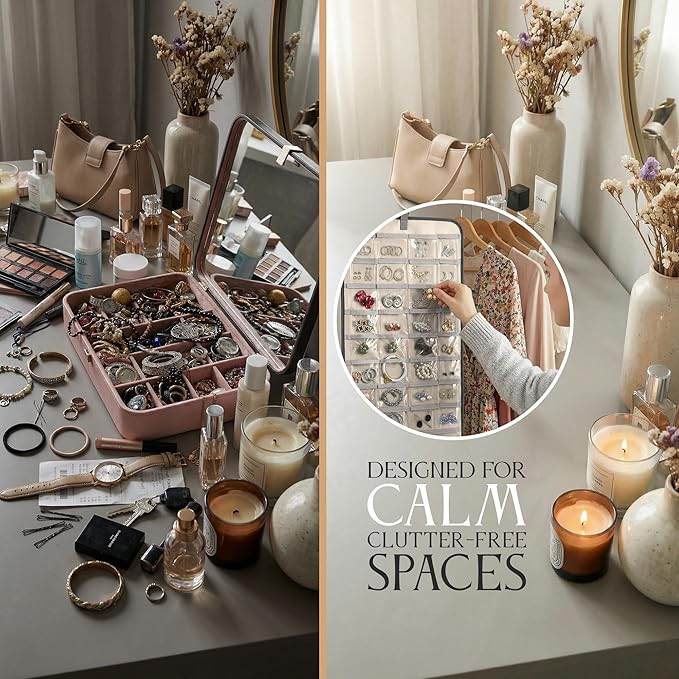 Hanging Jewelry Organizer Storage - Image 4