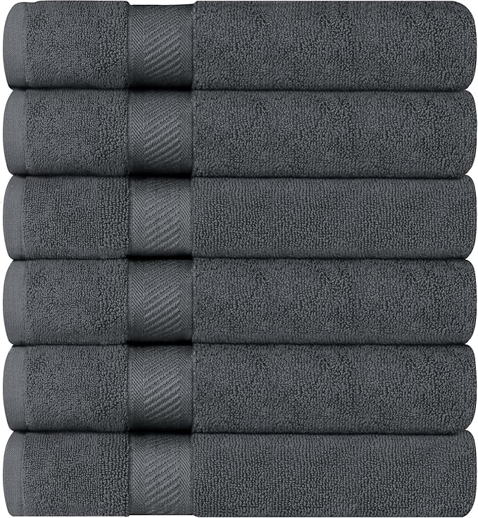 Utopia Towels 6 Pack Bath Towel Set, 500 GSM 100% Ring Spun Cotton Medium - Image 6