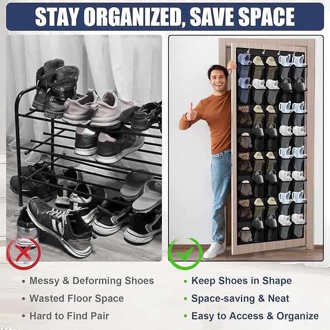 Over the Door Shoe Organizer - Image 5