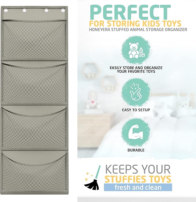 Honeyera Storage for Stuffed Animal - Image 8