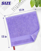 Cleanbear Wash Cloths Cotton Facecloths, Large Face Cloths 6 Ultra-Soft - Image 2