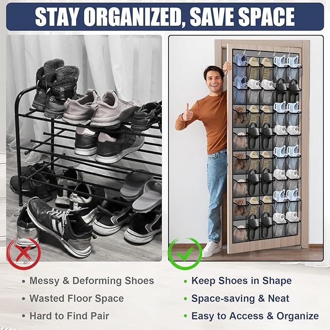 Over the Door Shoe Organizer - Image 5