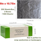 Aluminum Foil Sheets, 9 x 10.75 inch, 1000 Sheets, Pop-Up Dispenser, High Temp - Image 6