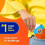 Tide To Go Stain Remover Wipes for Clothes, Instant Laundry Travel Stain & Spot - Image 2