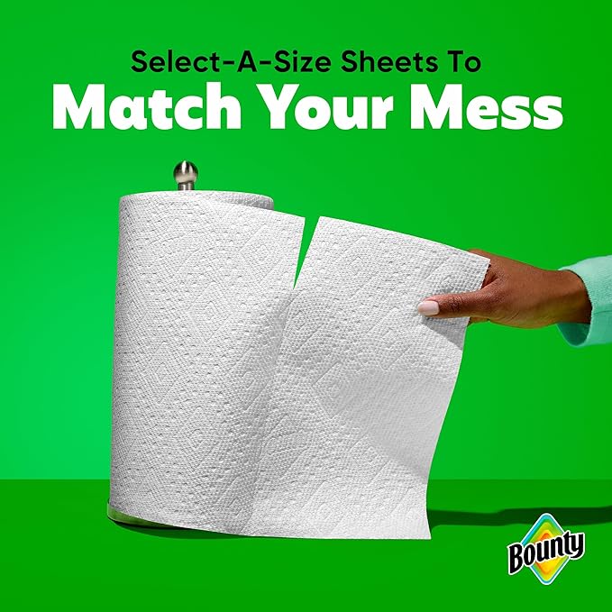 Bounty Select-A-Size Paper Towels, 2 Triple Rolls = 6 Regular Rolls - Image 5
