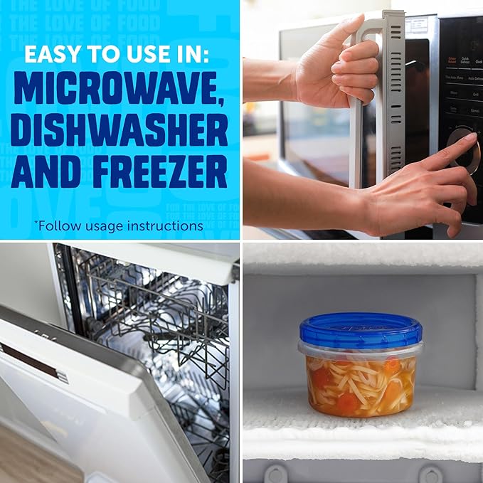 Ziploc Brand Twist n Loc Food Storage Containers, Leak Resistant Design - Image 3