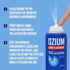 Ozium Air Sanitizer, 2 oz Car Fogger: Single-Shot Smoke Odor Eliminator & Car - Image 6