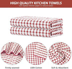 Nialnant 8 Pack Kitchen Towels, Dish Towels - Image 4