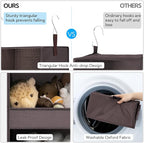 GRANNY SAYS 3-Shelf Closet Organizers and Storage, Foldable Hanging Closet - Image 5