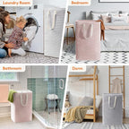 Lifewit 2 Pack Laundry Hamper Large Collapsible Laundry Baskets, Freestanding - Image 7