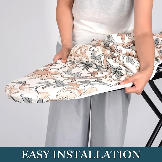 Thick Padded Ironing Board Cover and Pad – Extra Soft & Heatproof Surface – - Image 5