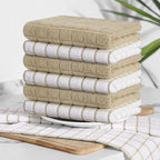 Homaxy Premium Cotton Kitchen Towels 16"x 28", Large Natural Ring Spun 390 GSM - Image 8