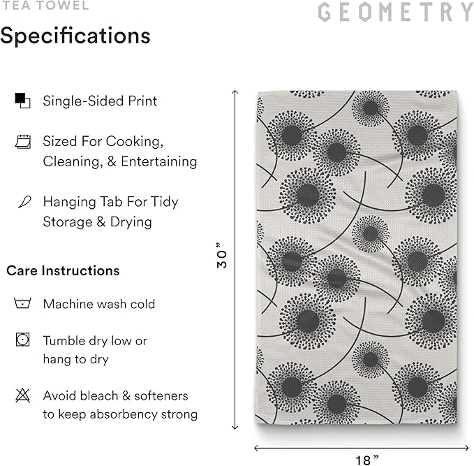 GEOMETRY Kitchen Tea Towels - Image 6