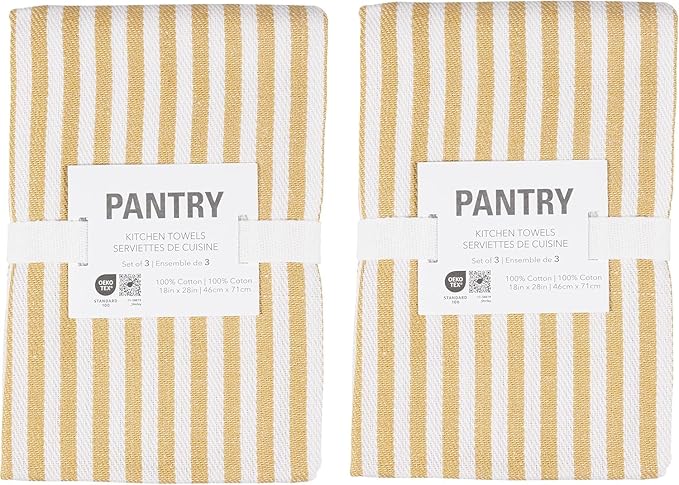 KAF Home Premium Kitchen Towels, Large 100% Cotton, Flat & Terry Absorbent Dish - Image 4