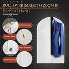 40-inch Garment Bags for Travel, Garment Bags for Hanging Clothes - Image 2