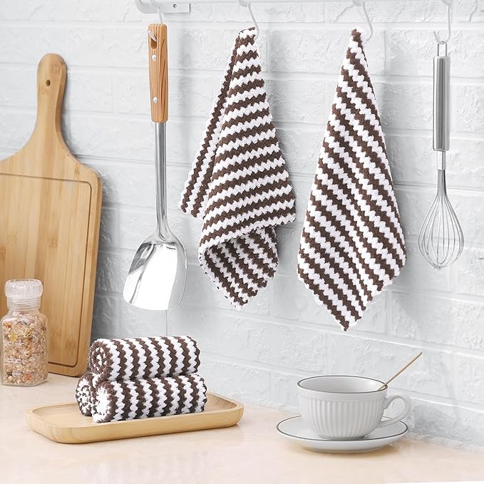 Homaxy 24 Pack Kitchen Dish Cloths, Ultra Soft and Absorbent Dish Towels - Image 7