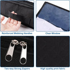 Fixwal 4 Pack Black Underbed Storage Bags - Image 4