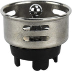 Plumb Pak 878PC Keeney Stainless Steel Junior Duo Bar Sink Strainer - Image 3