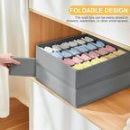 Joyoldelf Sock Organizer Drawer Organizer - Image 6