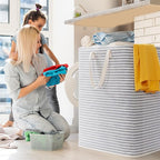 Lifewit 3 Pack Laundry Hamper Large Collapsible Laundry Baskets, Freestanding - Image 8