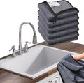 Shiny Cleaning Cloths, Shower Doors Drying Towels, 12 * 10in Streak Free Glass by Ecopandy