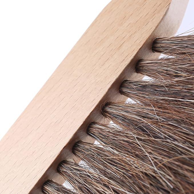 ALVIN 2342 Comfort Curve Dusting Brush, 100% Horsehair and Wood Handle - Image 4