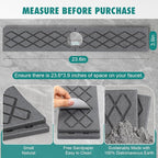 23.6 Inch Stone Faucet Mat for Kitchen Sink, Diatomite Absorbent Fast Drying - Image 2