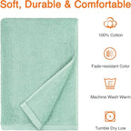 Amazon Basics 2-Pack Quick-Dry Lightweight Moisture Absorbing Bath Towel - Image 4