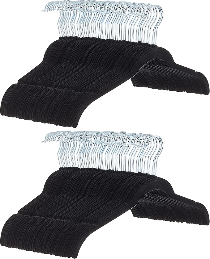 Amazon Basics Slim, Non-Slip Shirt Clothes Hangers by AmazonBasics