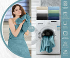 Extra Large Bath Towel Set of 4, Oversized Bath Sheet Super Soft Highly - Image 5