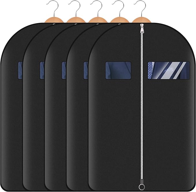 5 Pack 40-inch Suit Bag Garment Bag - Image 9
