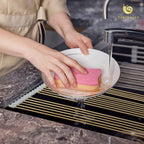 Snailhouse Roll Up Dish Drying Rack, Stainless Steel Dish Drainer Over The Sink - Image 4
