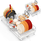 TOOLF Expandable Dish Rack, Dish Drying Rack by TOOLF