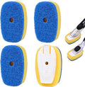 Sponge Brush Refills for OXO Dish Brush, 4 Pack Soap Dispensing Dish Refills by RIMAY