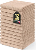 Homaxy 12 Pack Dish Towels for Kitchen, Super Soft and Absorbent Coral Velvet by Homaxy