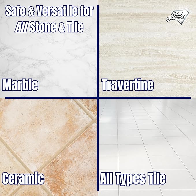 Black Diamond Stoneworks Marble & Tile Cleaner Gallon + Ultimate Grout Cleaner - Image 3