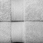 Superior Egyptian Cotton Solid Towel Set, Washcloths 13” x 13”, Hand Towels 20” - Image 5