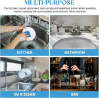 2 Pcs Faucet Mat for Kitchen Sink Splash Guard for Kitchen Sink Faucet Dish - Image 7