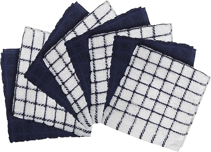 Bumble Dish Cloths | 12" x 12" | 100% Cotton Kitchen Towels | 405 GSM | Soft - Image 2