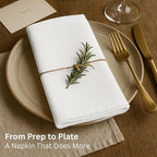 Thick Cotton Napkins – Flour Sack Napkin - Image 2