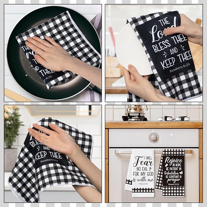 GROBRO7 Bible Verse Hand Towel - Image 7