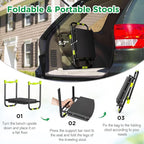 10.8” Wide Garden Kneeler and Seat, Heavy Duty Foldable Gardening Stool with Tool Belt Pouch, Portable Gardening Bench Chair for Seniors & Parents, Non-Slip & Easy Grip Design - Image 7
