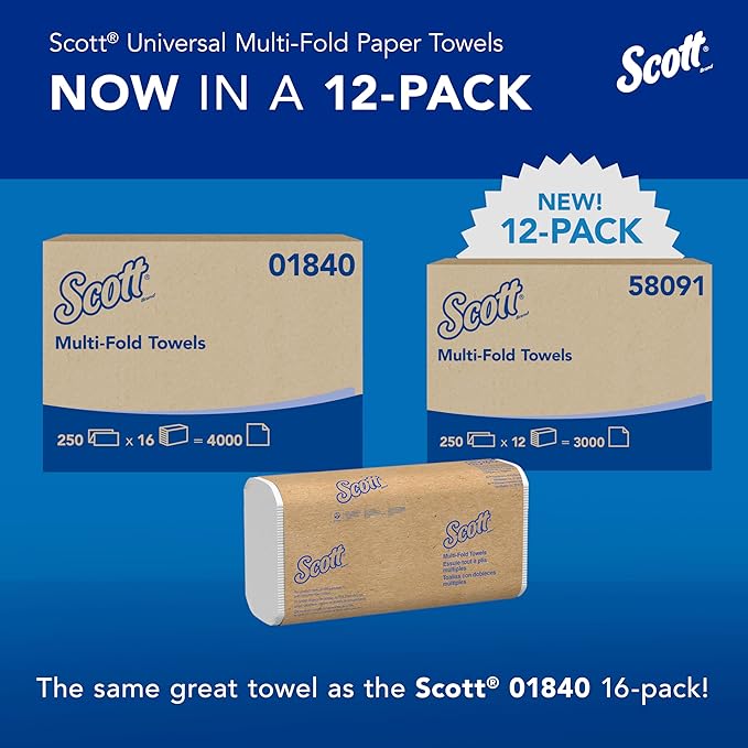 Scott Professional Universal Multifold Paper Towels, Absorbency Pockets - Image 3