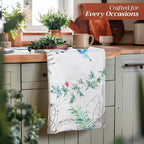 Maison d' Hermine Kitchen Towels Set of 3 100% Cotton 27.50" x 20" Reusable - Image 6