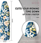 Extra Thick Ironing Board Cover and Pad, 15x54 Ironing Board Cover, Resist - Image 2