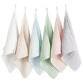 Konssy 6 Pack Face Cloths, Soft Wash Cloth by Konssy