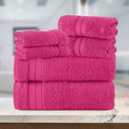 Elegant Comfort Luxury 6-Piece Towel Set, Premium Soft 100% Turkish Cotton - Image 7