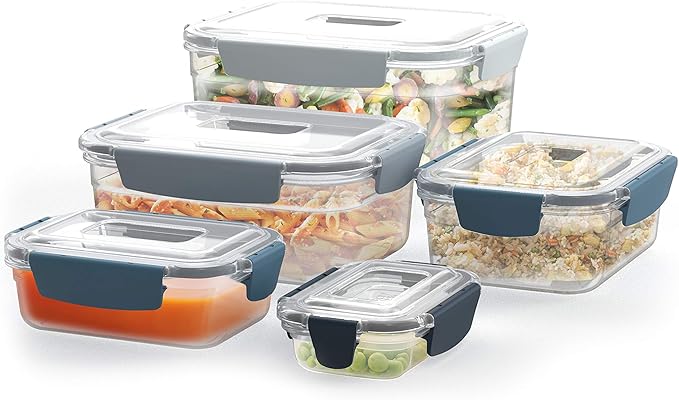 Joseph Joseph Nest Lock Plastic BPA Free Food Storage Container Set - Image 3