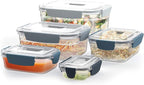 Joseph Joseph Nest Lock Plastic BPA Free Food Storage Container Set - Image 3