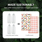 RECYCO Waffle Kitchen Towel Set of 2 - Image 6